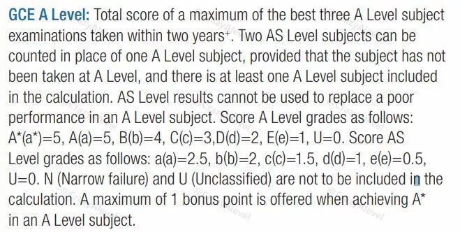 最新2020QS 世界Top100大学A-level详细要求（下） 数据 美国名校 英国大学 名校录取 第8张