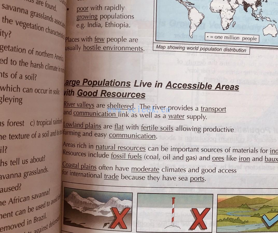 GCSE Geography Resources AQA A Study Guide: Essential Guide  二手英文教材 第3张
