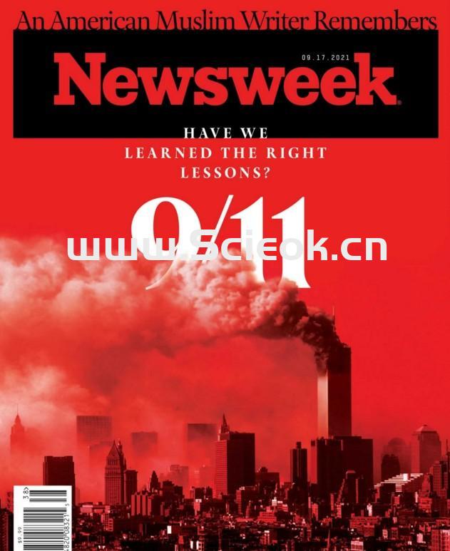 Newsweek-20210917《新闻周刊》杂志国际版(美国版)  英文原版杂志 newsweek 新闻周刊电子版 第1张