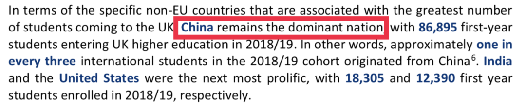 留学生给英国带来了20%的经济上涨收益，中国留学生贡献最多  英国留学 数据 第8张