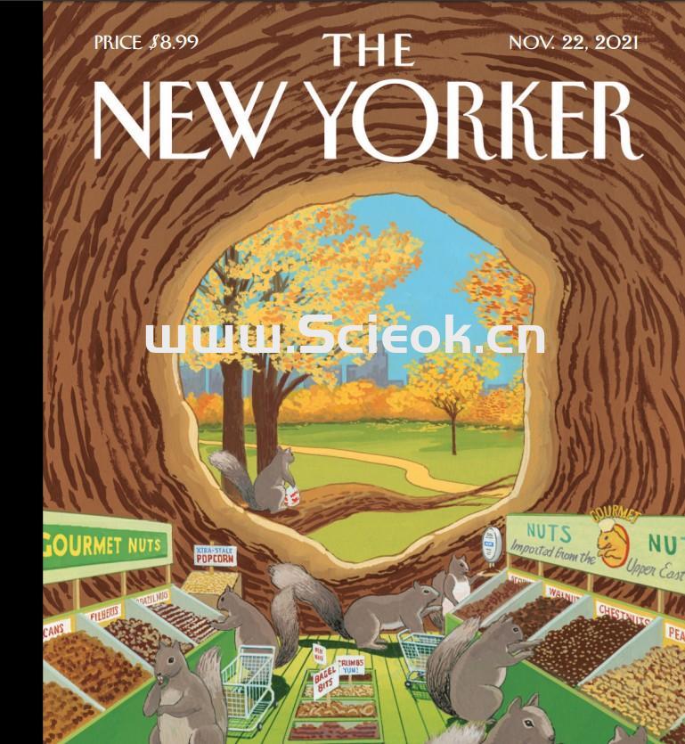 The New Yorker｜2021.11.22《纽约客》电子杂志英文版  Yorker（纽约客） 英文原版杂志 第1张