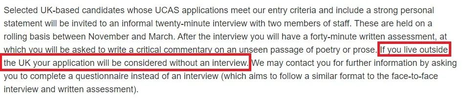 英国牛剑G5高校本科面试率有多高？牛津公布各专业面试率和offer率  数据 英国留学 留学 第13张