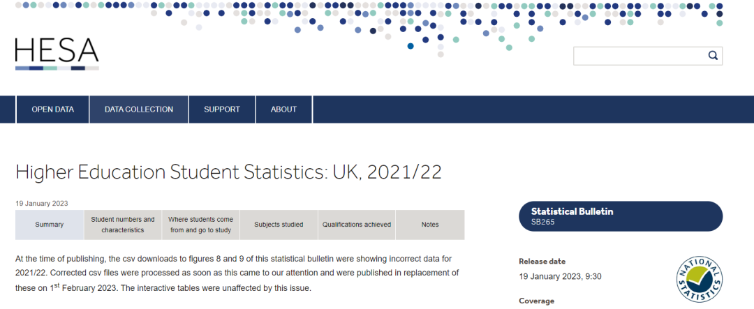 中国留学生近16万！英国2021/22学年高等教育学生数据